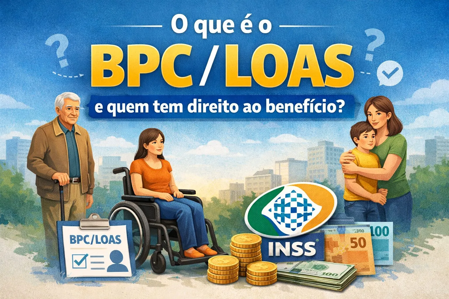 O que é o BPC/LOAS e quem tem direito ao benefício